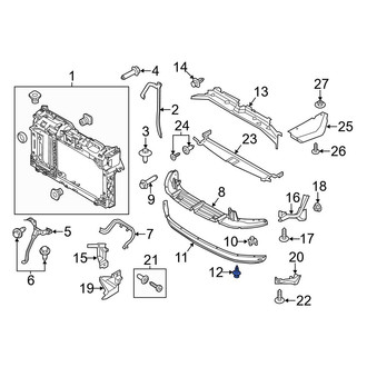 Ford OE - Rocker Panel Molding Clip