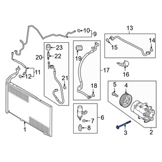 Ford OE - A/C Compressor Bolt