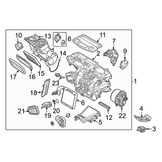 Ford OE - Upper A/C Line O-Ring