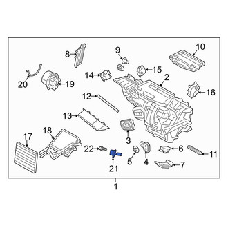 Ford OE - HVAC Blower Motor Resistor