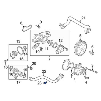 Ford OE - Brake Dust Shield Screw