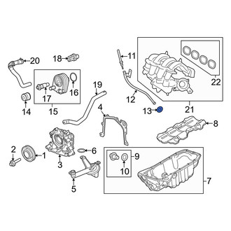 Ford OE - Engine Oil Dipstick Tube O-Ring