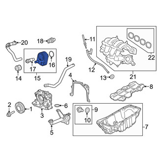 Ford OE - Engine Oil Cooler