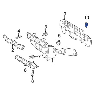 Ford OE - Catalytic Converter Heat Shield Bolt
