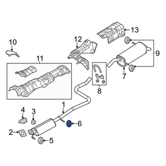 Ford OE - Exhaust System Hanger