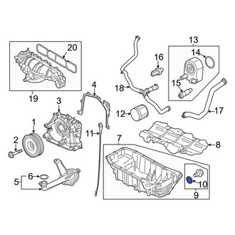 Ford OE - Engine Oil Drain Plug Gasket