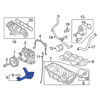 Ford OE - Engine Oil Pump Pickup Tube