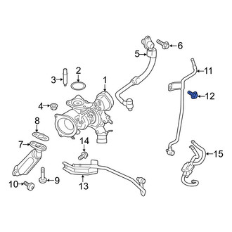 Ford OE - Engine Water Pump Pulley Bolt