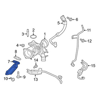 Ford OE - Turbocharger Oil Line