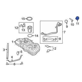 Ford OE - Fuel Tank Cap