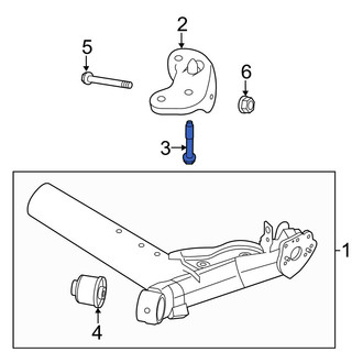 Ford OE - Suspension Knuckle Bolt