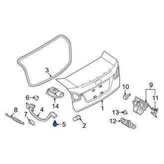 Ford OE - Grille Molding Screw