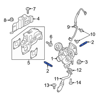 Ford OE - Turbocharger Stud