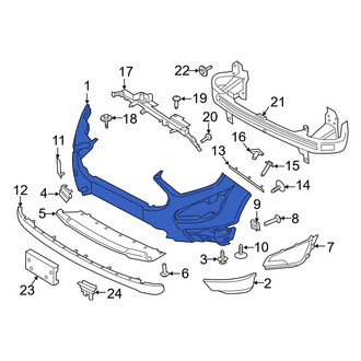Ford OE - Front Bumper Cover
