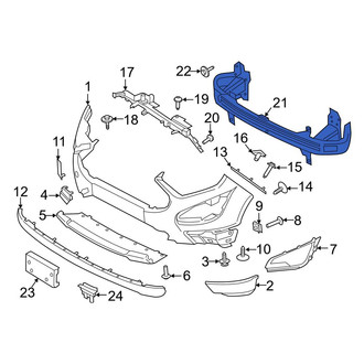 Ford OE - Front Bumper Impact Bar