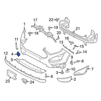 Ford OE - Front Right Jack Plug Cover