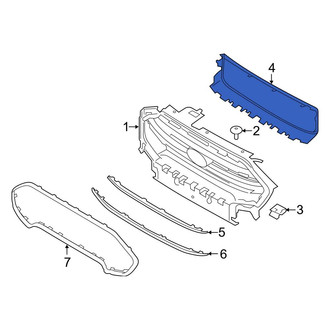 Ford OE - Front Radiator Support Air Deflector