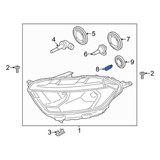 Ford OE - Map Light Bulb