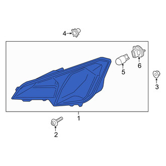 Ford OE - Front Left Parking Light Assembly