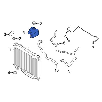 Ford OE - Engine Coolant Reservoir