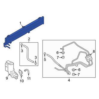 Ford OE - Automatic Transmission Oil Cooler