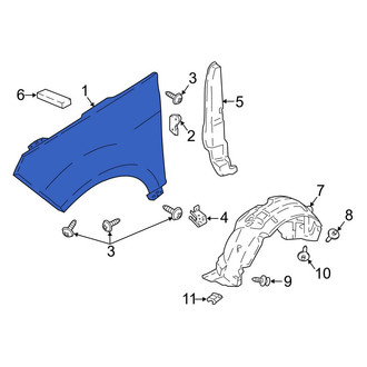 Ford OE - Front Left Fender