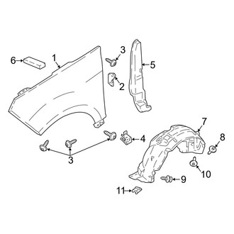 Ford OE - Fender & Components