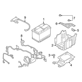 Ford OE - Electrical - Battery