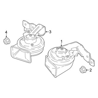 Ford OE - Electrical - Horn