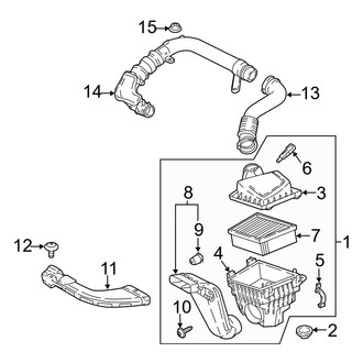 Ford OE - Engine / Transaxle - Air Intake (1.0L)