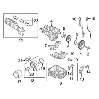 Ford OE - Engine / Transaxle - Engine Parts (1.0L)