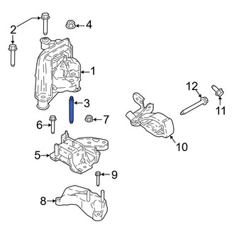 Ford OE - Engine Mount Stud
