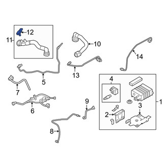 Ford OE - Evaporative Emissions System Lines