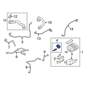 Ford OE - Vapor Canister Purge Solenoid