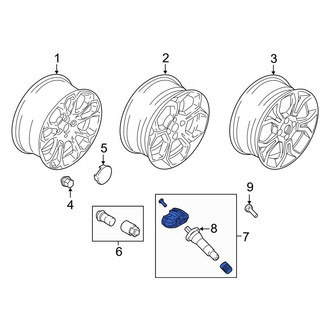 Ford OE - Tire Pressure Monitoring System (TPMS) Sensor