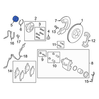 Ford OE - Front Wheel Bearing
