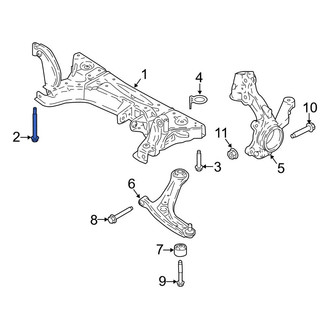 Ford OE - Front Suspension Crossmember Bolt