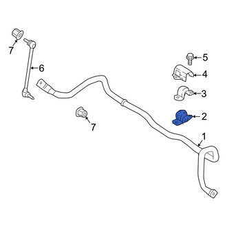 Ford OE - Rear Suspension Stabilizer Bar Bushing