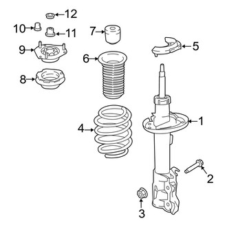 Ford OE - Front Suspension - Struts & Components