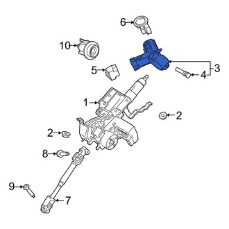 Ford OE - Ignition Lock Housing