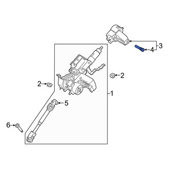 Ford OE - Steering Column Switch Housing Bolt