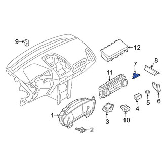Ford OE - Passenger Air Bag Disable Switch