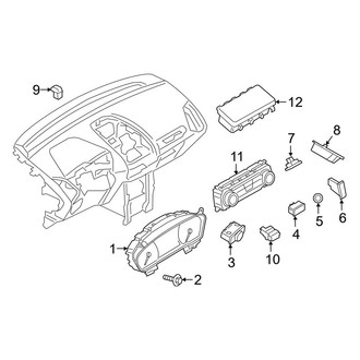 Ford OE - Instrument Panel - Cluster & Switches
