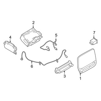 Ford OE - Instrument Panel - Sound System (Receivers and Controls)