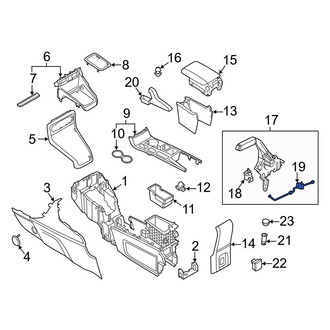 Ford OE - Front Parking Brake Cable