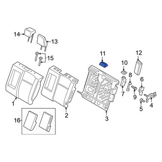 Ford OE - Seat Back Frame Cap