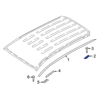 Ford OE - Roof Molding Bracket