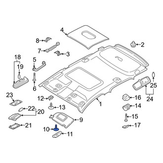 Ford OE - Bumper Impact Absorber Screw