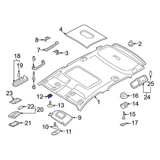 Ford OE - Sun Visor Holder