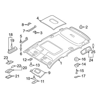 Ford OE - Roof - Interior Trim